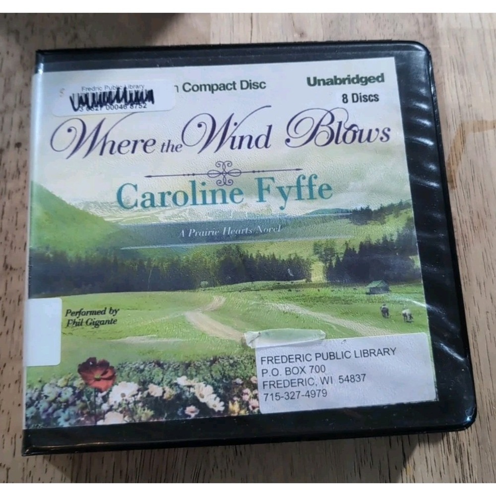 Where the Wind Blows (A Prairie Hearts -‎ Audio CD, by Fyffe Caroline - Good